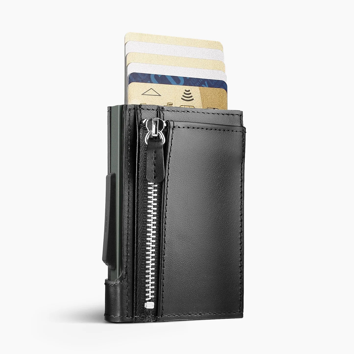Cascade Zipper | Platinium Black