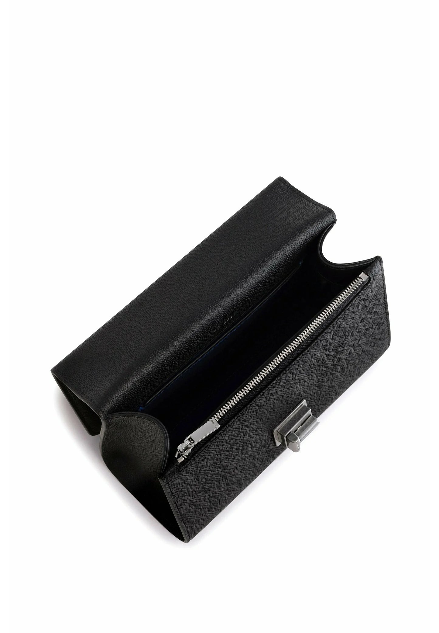 Eva Cross Bag Big Model Leather Black