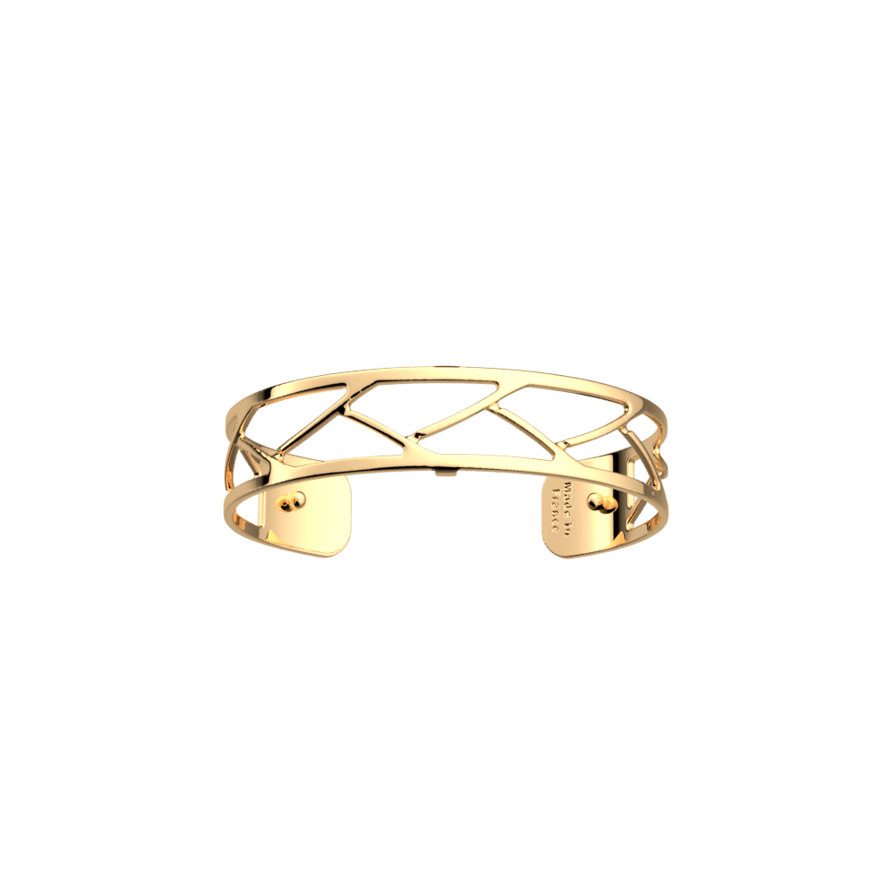 Bracelet Tresse Small Size Gold Plated 14mm
