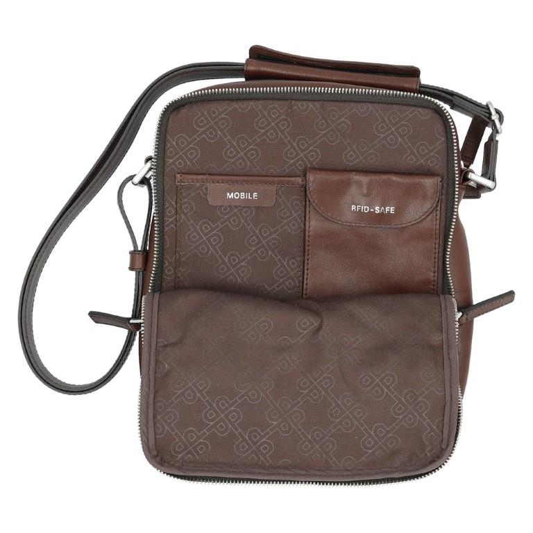 Cow Leather Laptop Briefcase Whisky