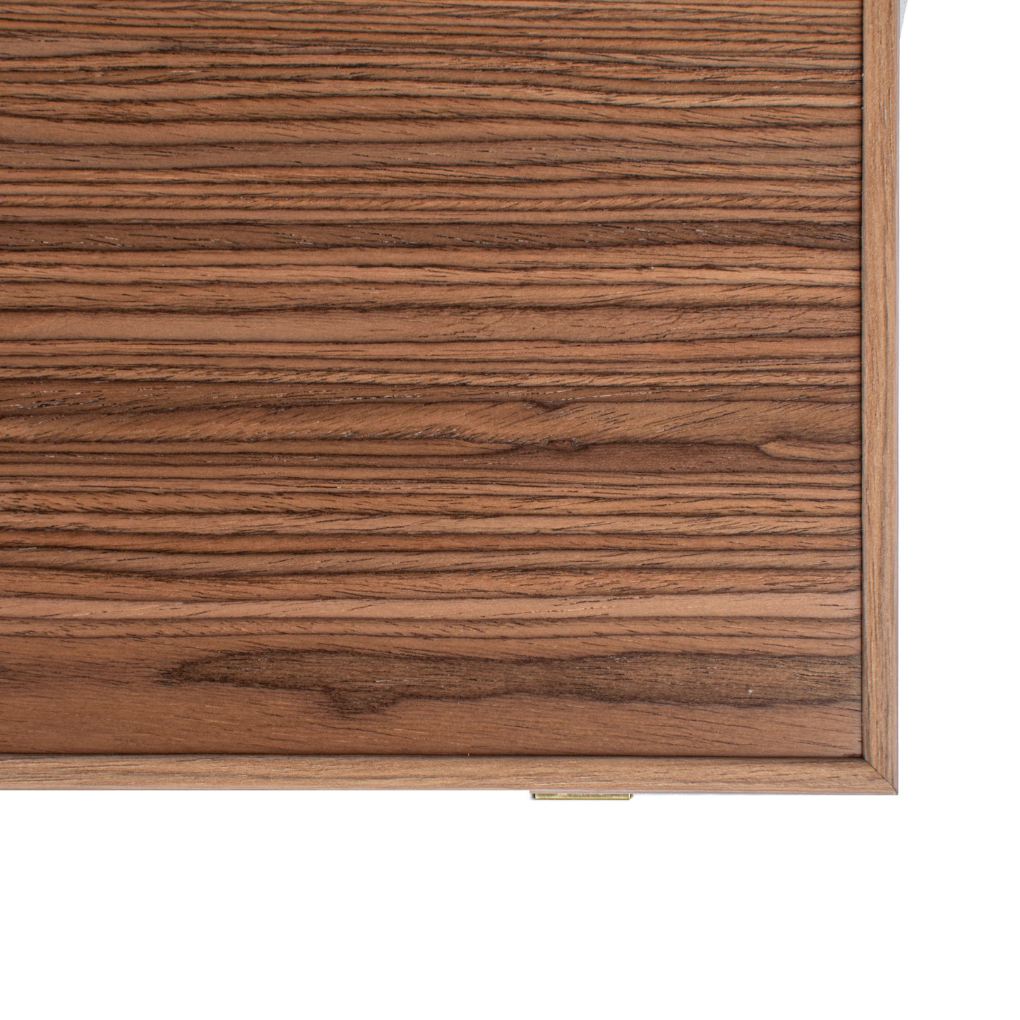 Handmade American Walnut Inlaid Backgammon With Black Oak Points