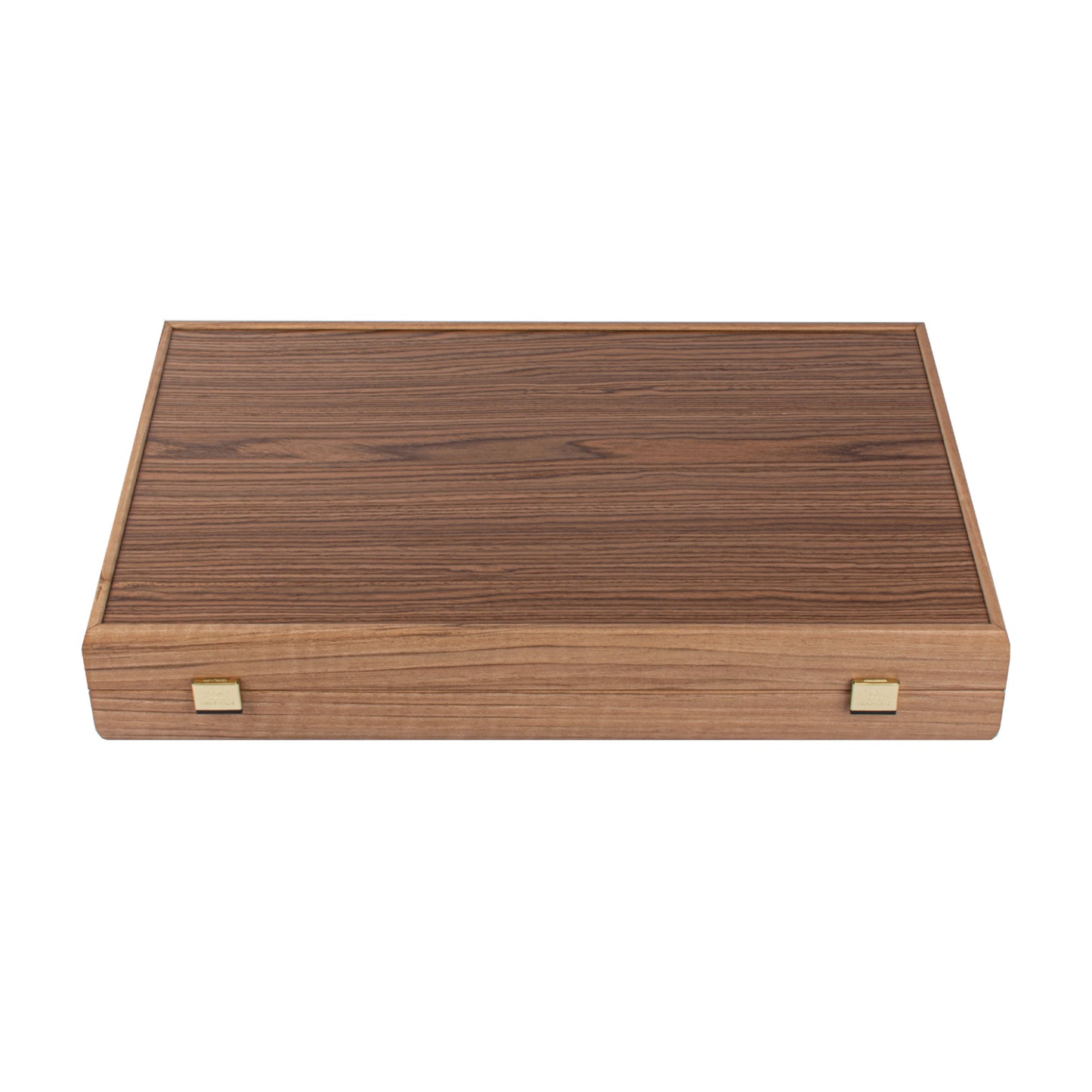 Handmade American Green Walnut Inlaid Backgammon With Walnut Oak Points