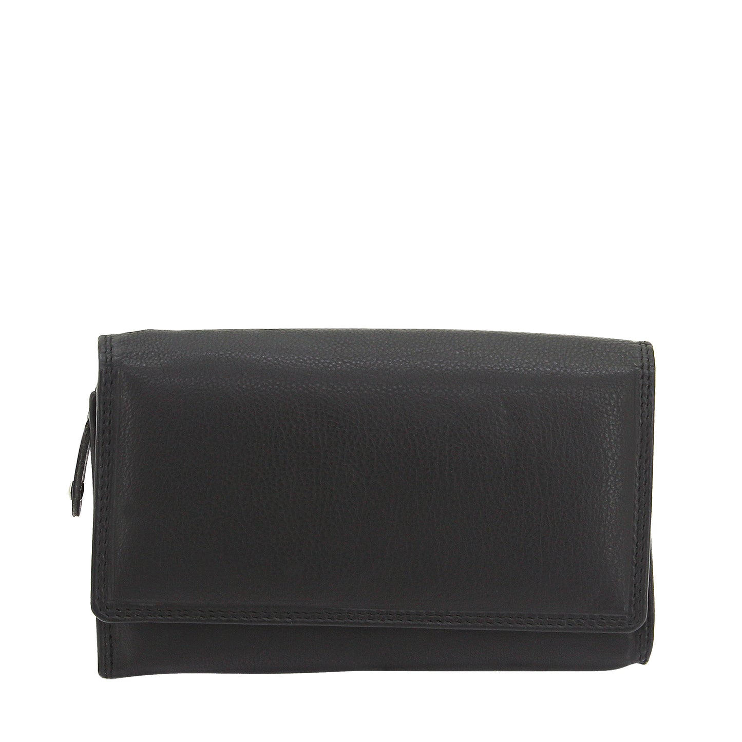 Ladies Long Wallet Cow Nappa Black