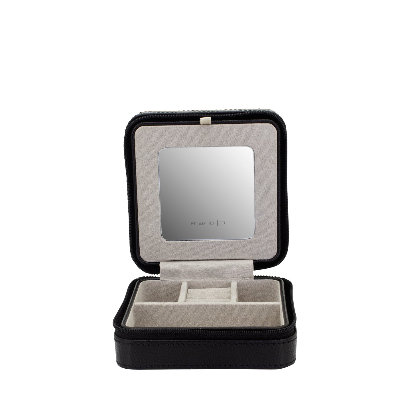 Zip Jewellery Case Milano Black