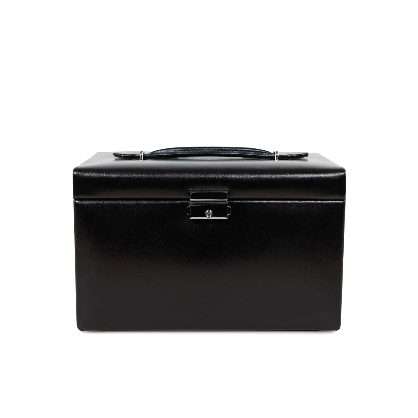 Jewellery Case Leather Synthetics Black