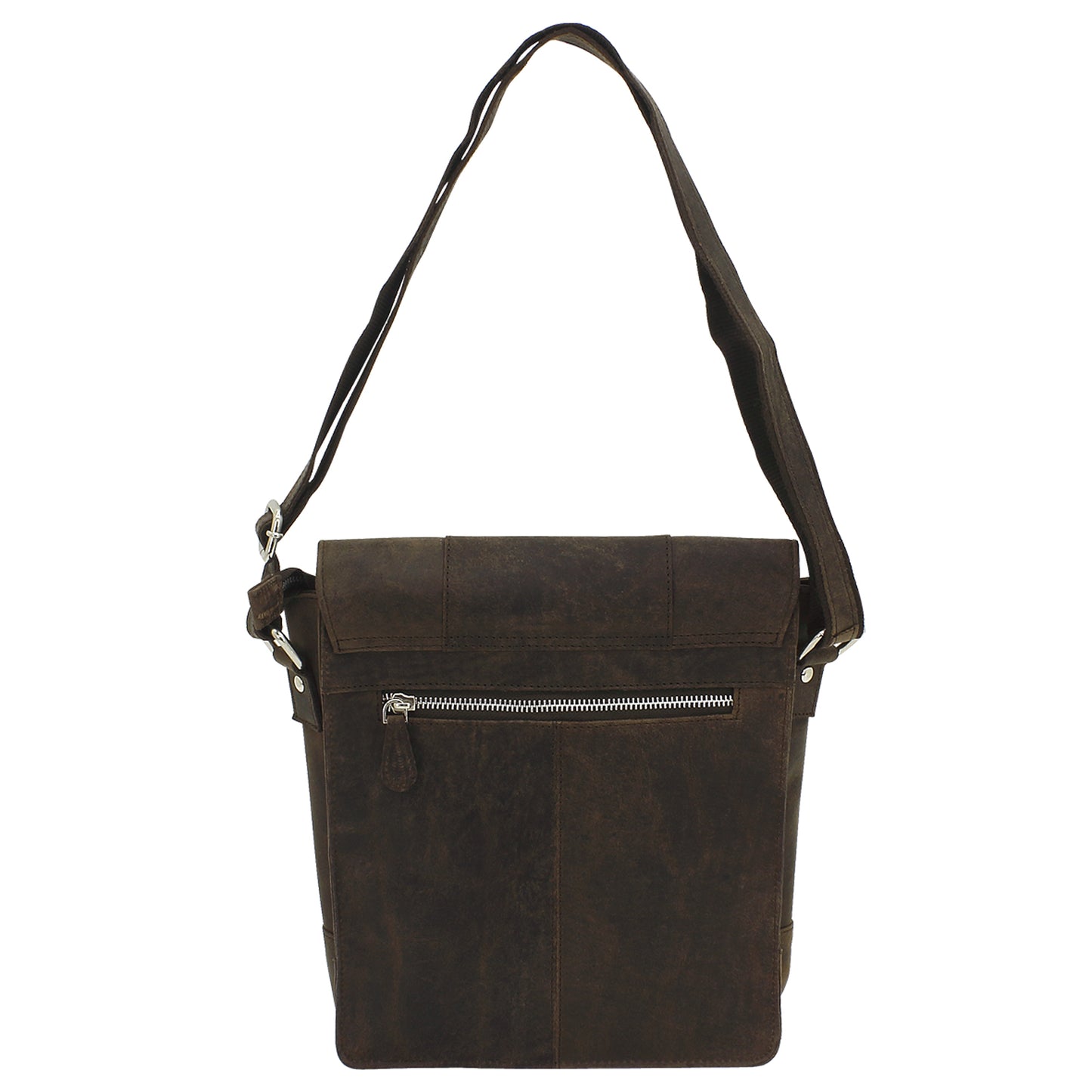 Shoulder Bag Leather Hunter Brown