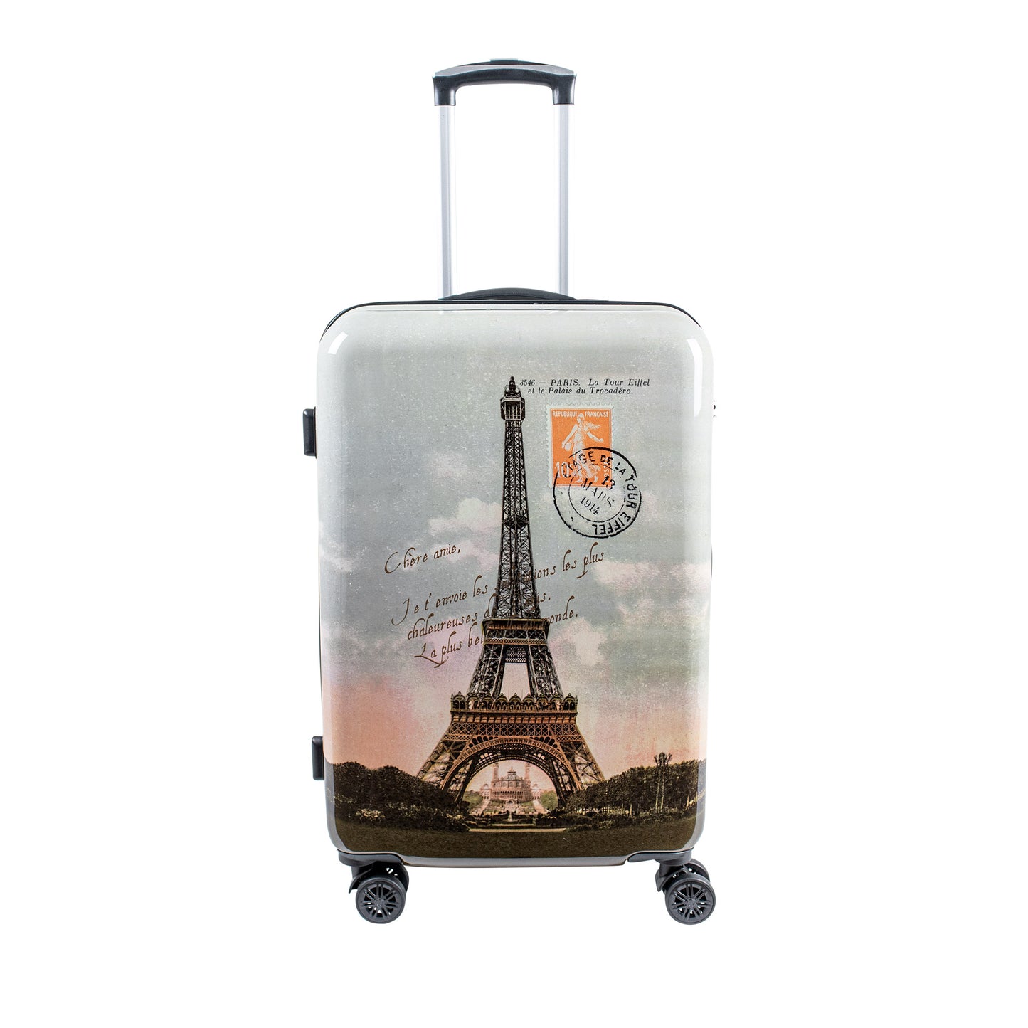 Suitcase Medium Size Paris Beige