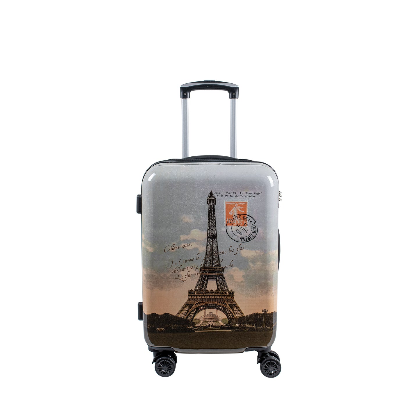 Trolley Small Size Paris Beige