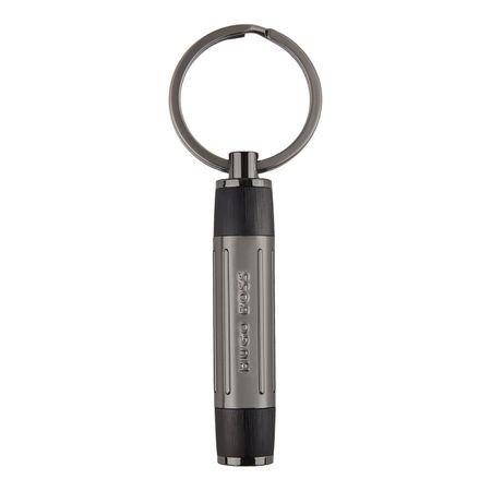 Keyring Gear Ribs Black