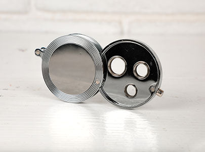 3In1 Cigar Piercer Round Nikel Pol Sat