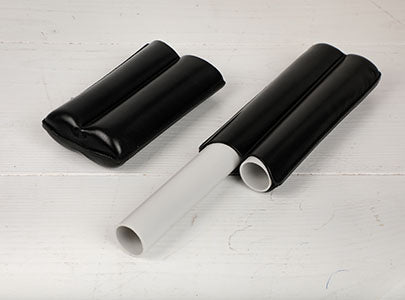 Cigar Case 2 Double Robusto Shade Leather