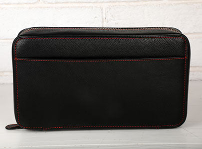 Combi Case Leather For 5 Cigars Churchil