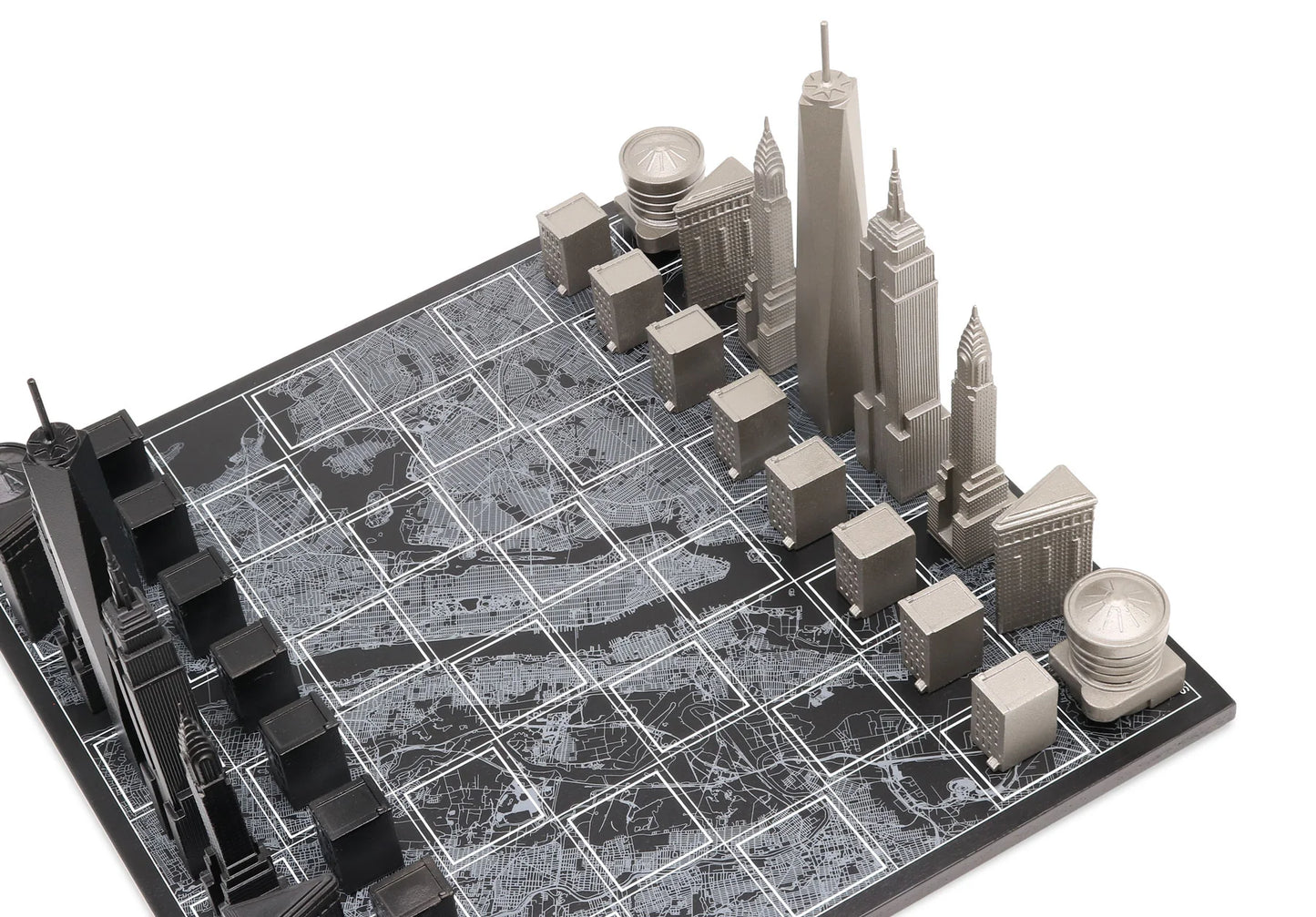 Stainless Steel New York Edition With New York Map Board
