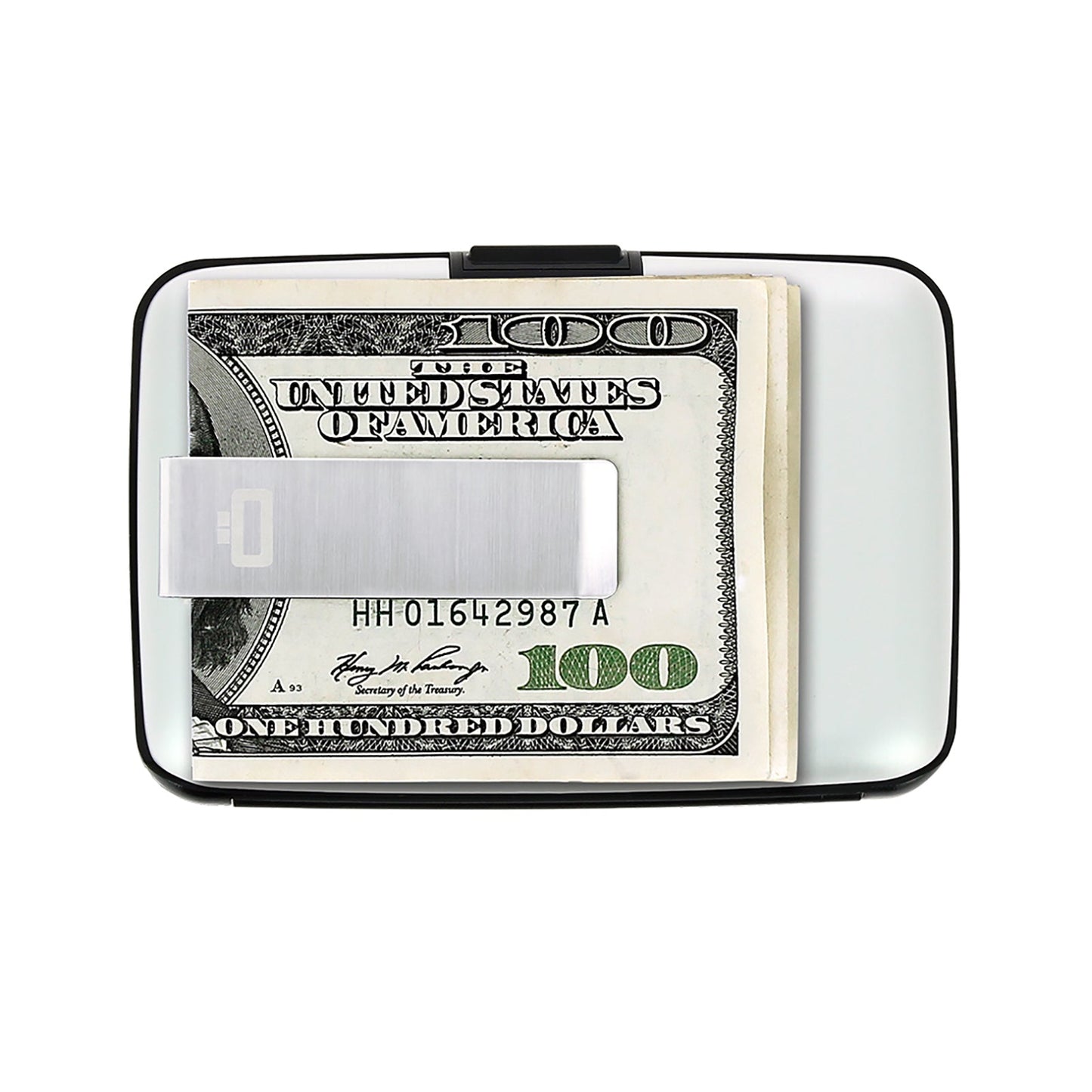 Smart Case with Money Clip | White
