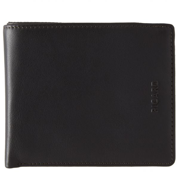 Brooklyn Cow Leather Wallet Black