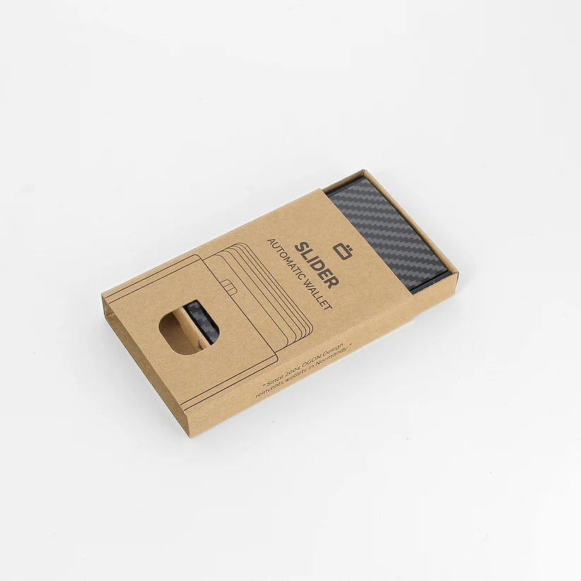 Card Holder Slider | Carbon