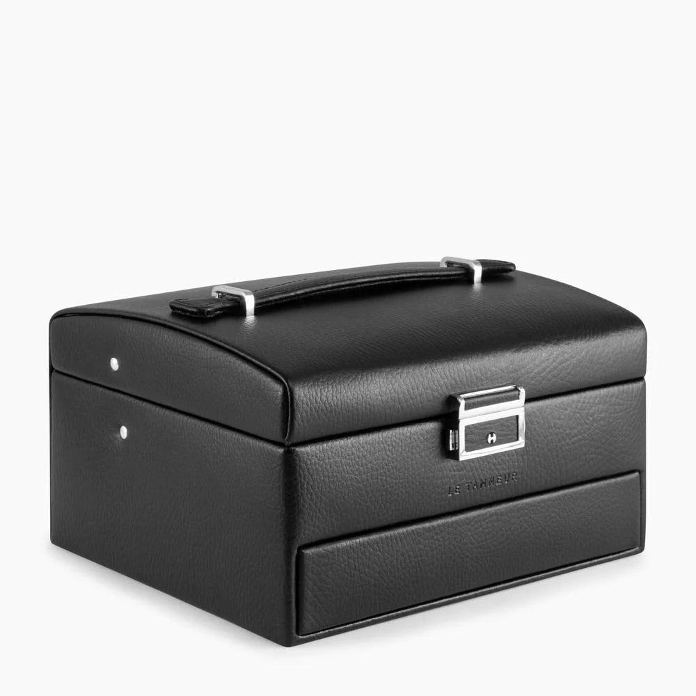 Jewelry Box Havane With Drawer - Black