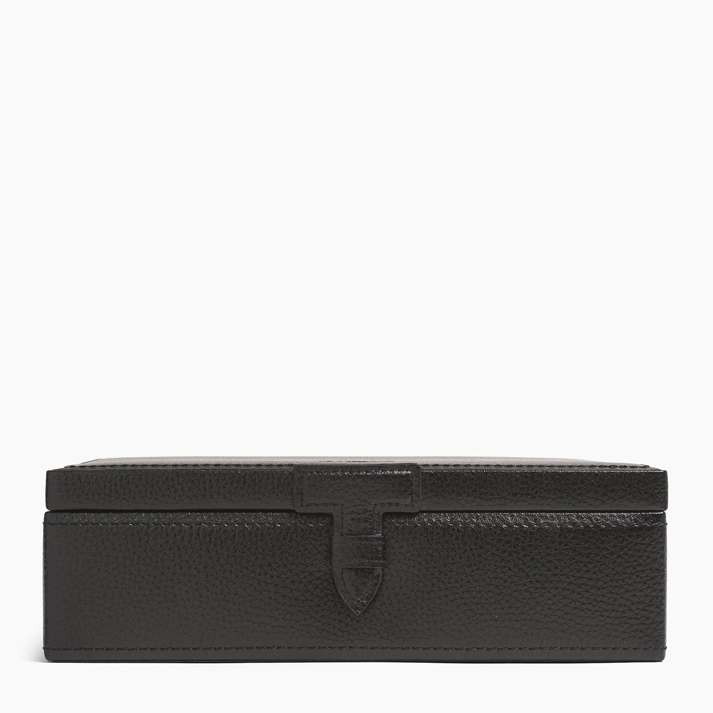 Watch Box For 8 Watches Leather Black