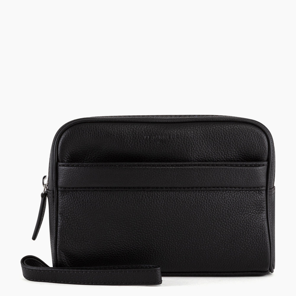 Charles Belt Pouch Dragonne Leather Black
