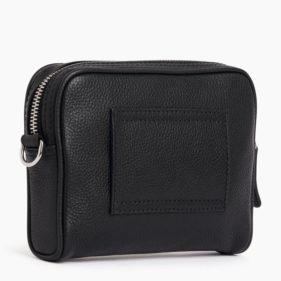 Charles Belt Pouch Dragonne Leather Black