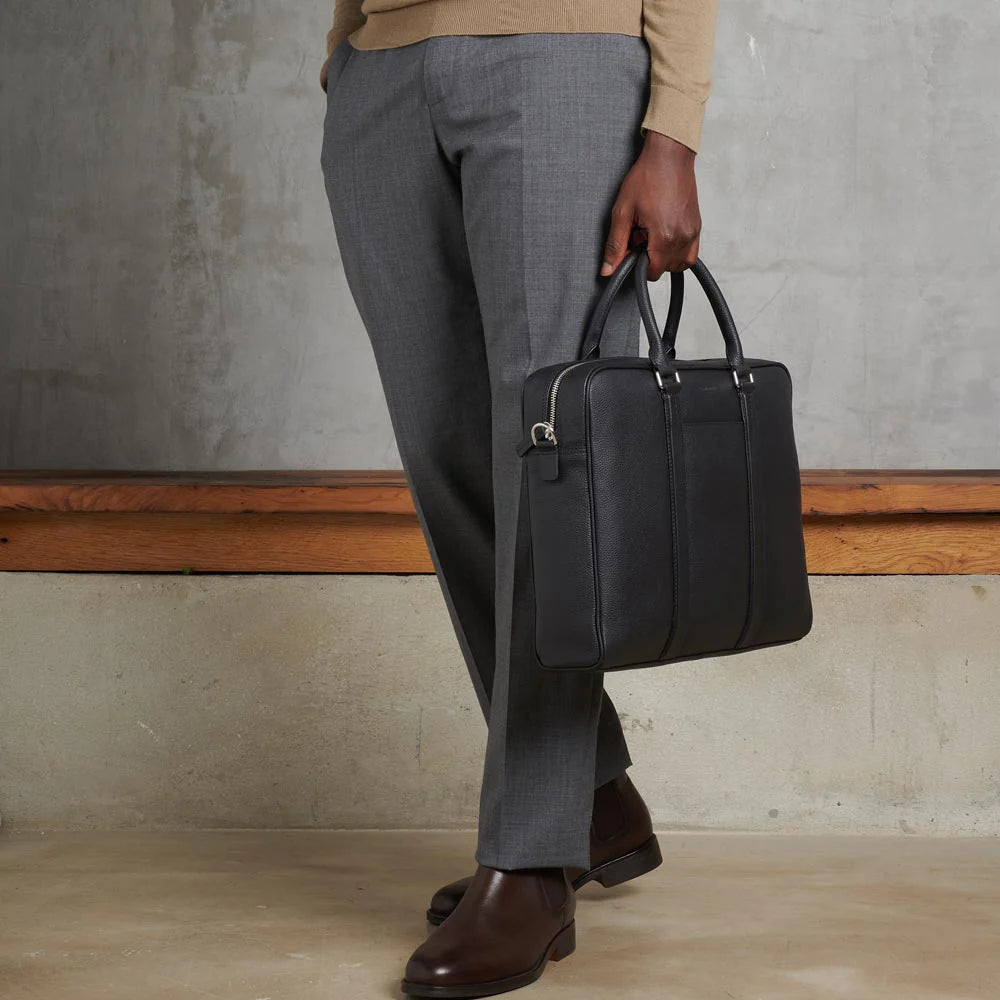 Charles Slim Document Folder 14" Grained Leather