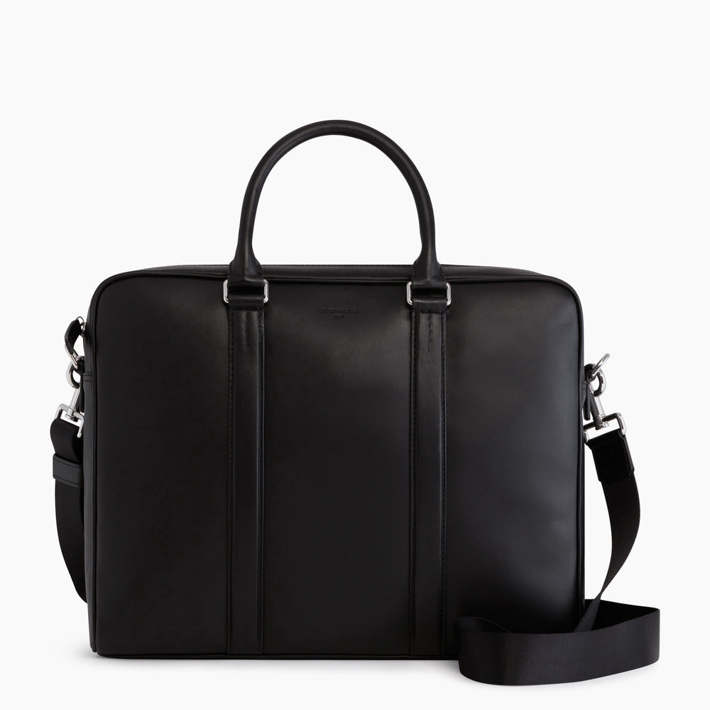 Charles Slim Briefcase 14" - Smooth Leather