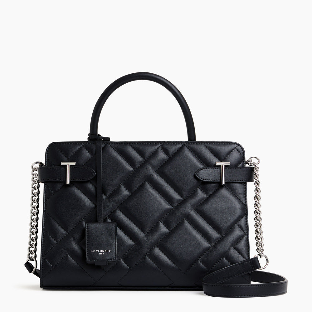 Emilie Medium Handbag in Smooth Quilted Leather