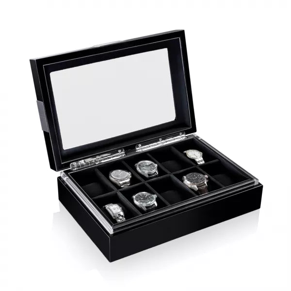 Watch Box Executive 10 - Black/Black