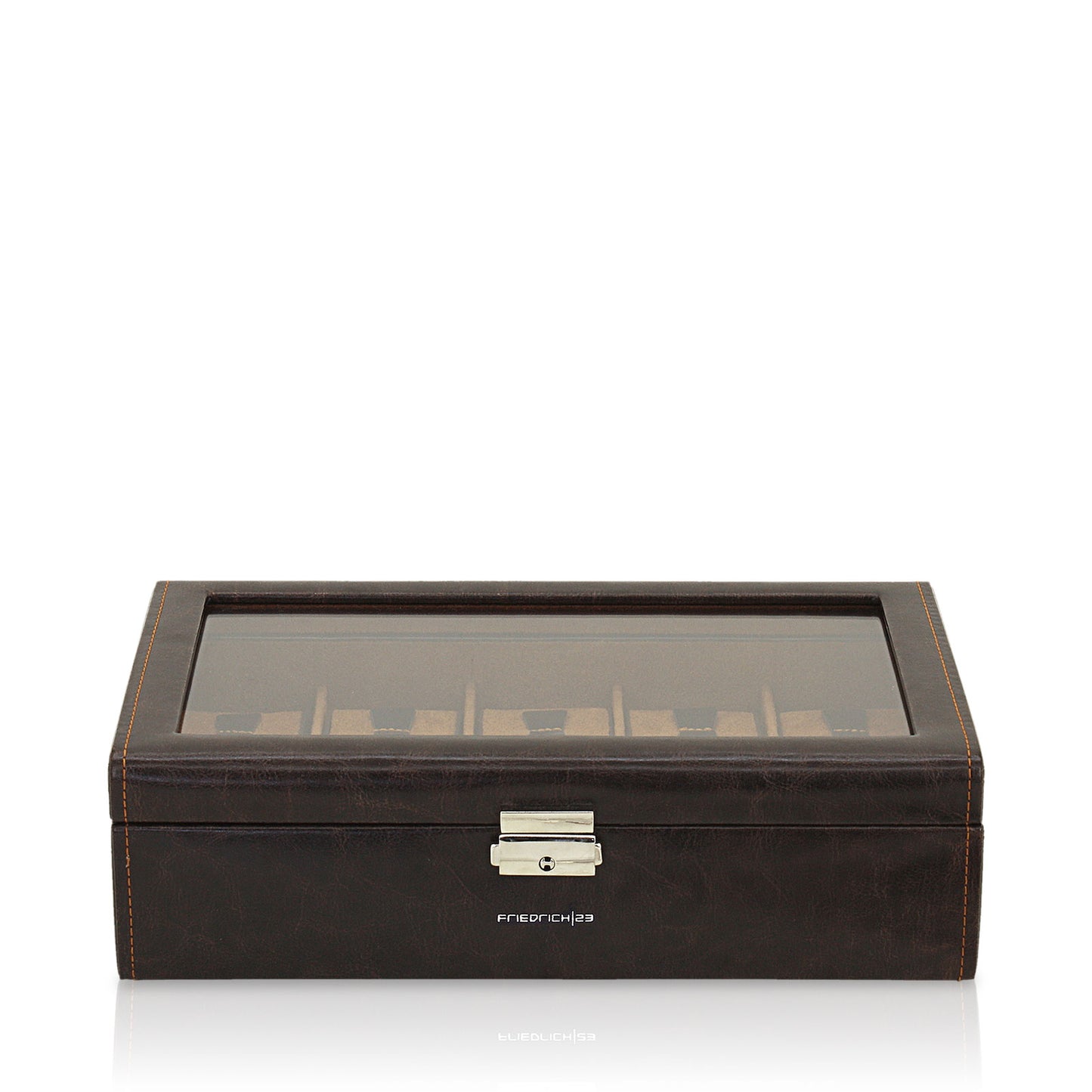 Watch Box with Window Bond 10 - Brown