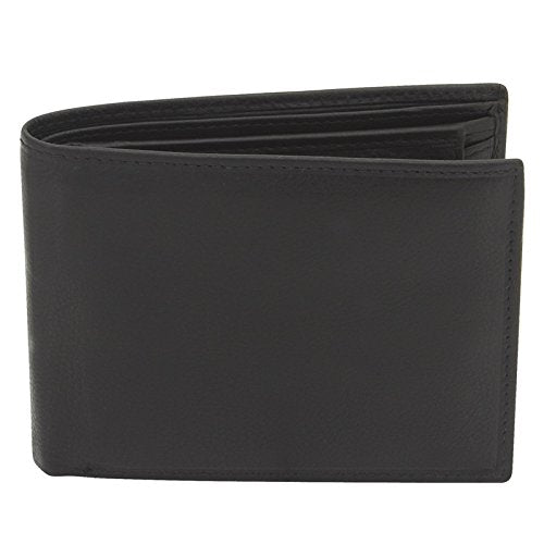 Horizontal Wallet Secret Line Cow - Black