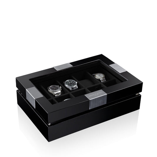 Watch Box Executive 10 - Black/Black
