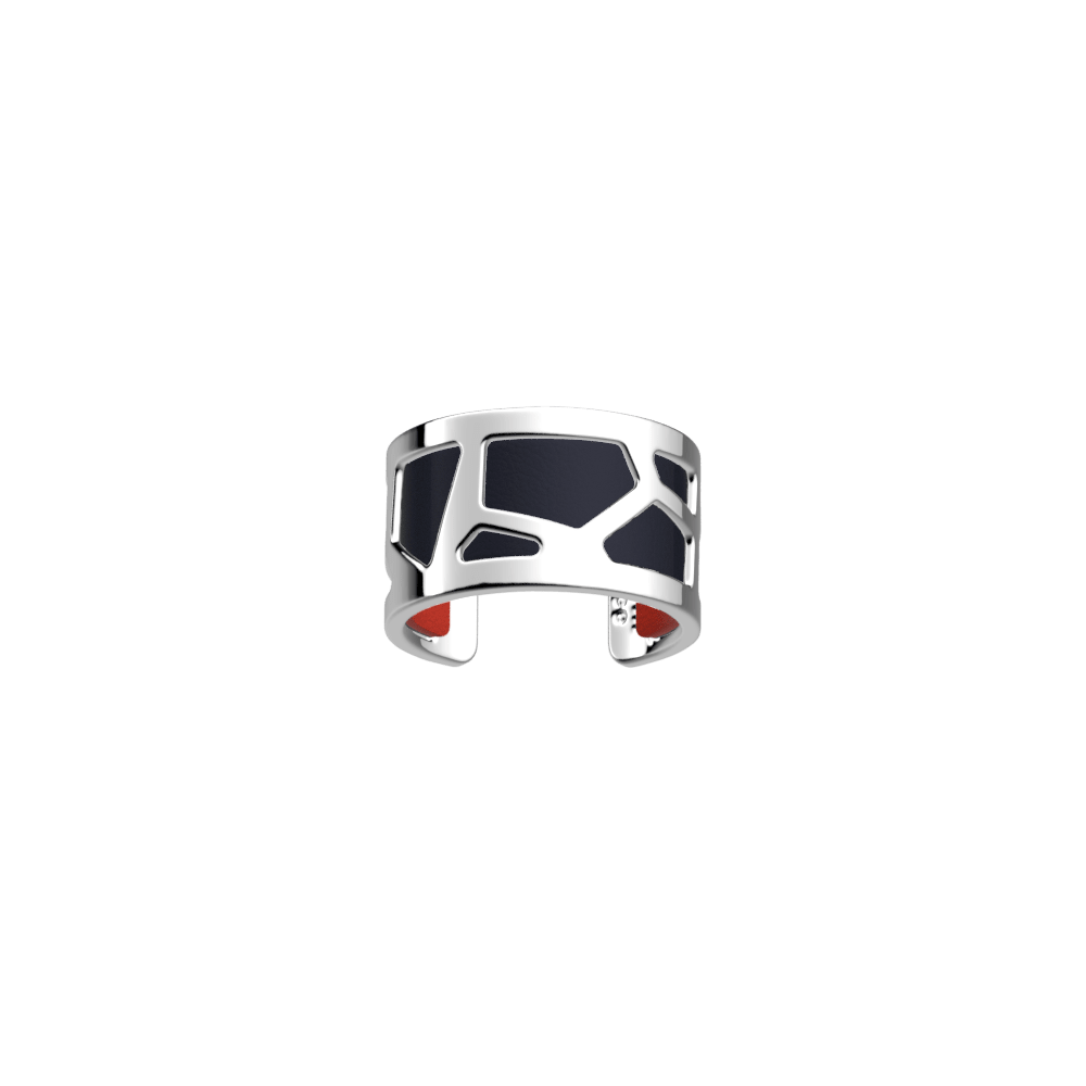 Perroquet Ring - Coral / Navy Blue