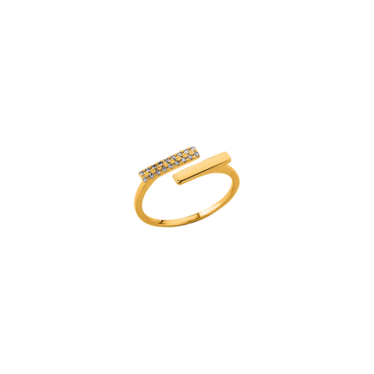 Ring Cadette Graphic Milana Gold Small