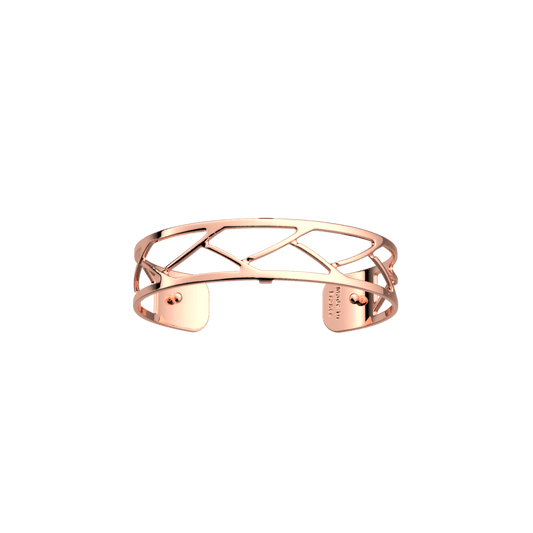 Bracelet Tresse Small Size Rose Gold Plated 14mm
