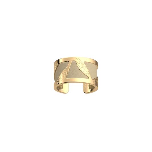 Epis De Ble Ring - Cream / Gold Glitter