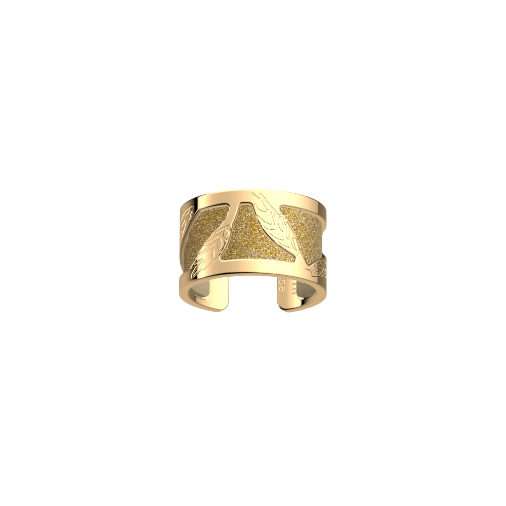 Epis De Ble Ring - Cream / Gold Glitter