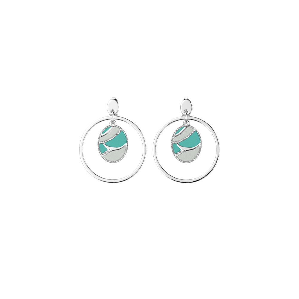 Earing Cadettes Tigers Perle Green