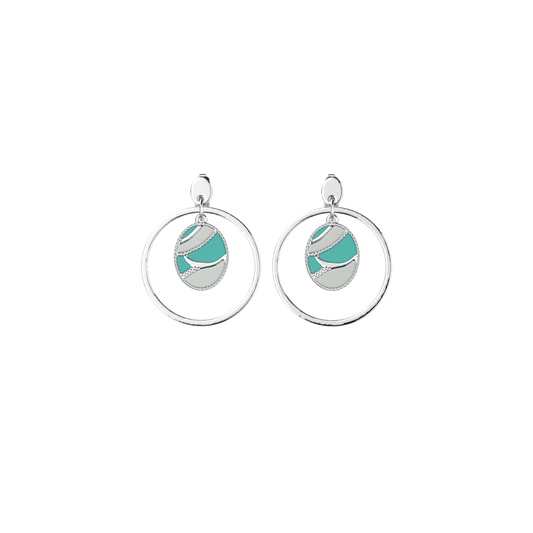 Earing Cadettes Tigers Perle Green