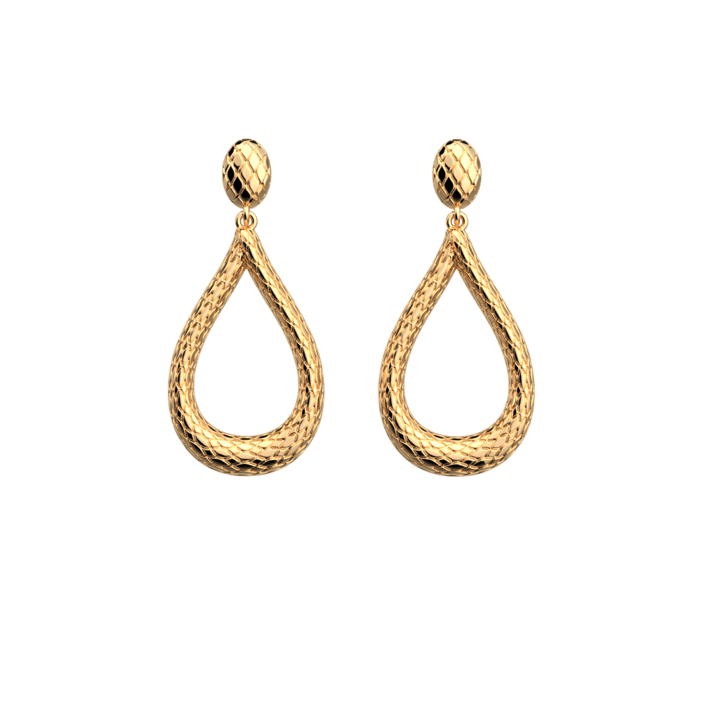 Earing Cadettes Reptiles Gold