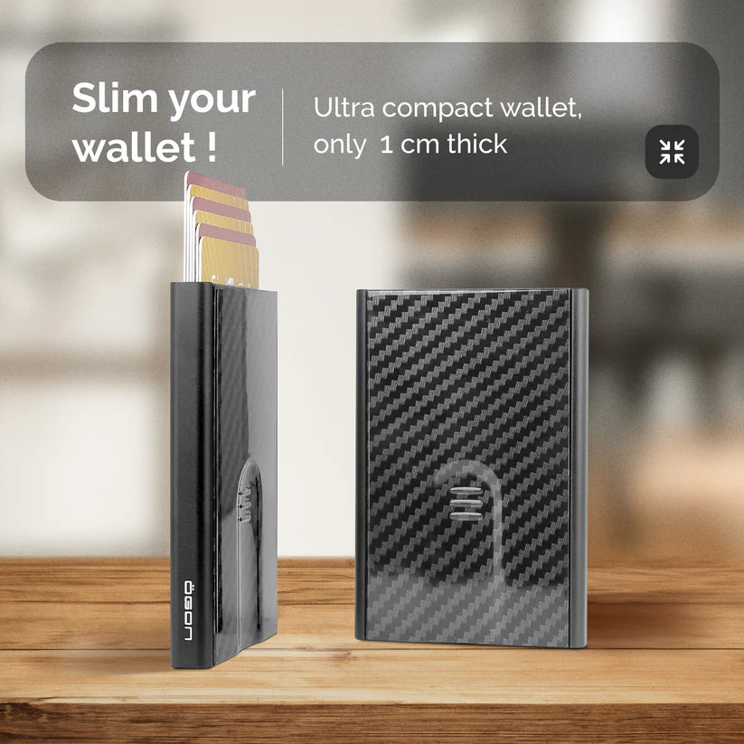 Card Holder Slider | Carbon