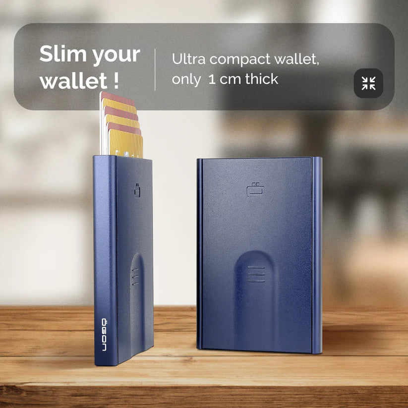 Card Holder Slider | Navy Blue