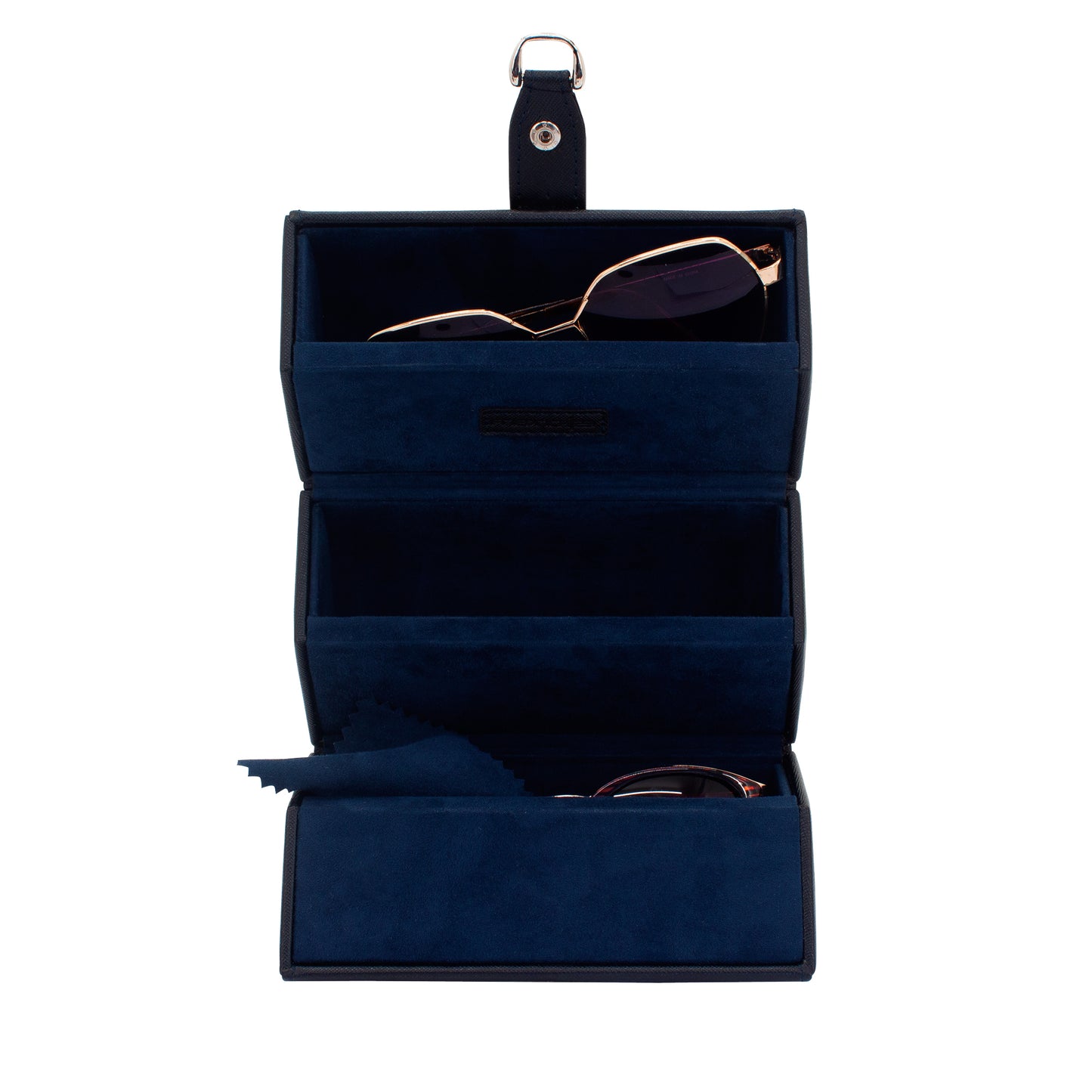Eyeglasses Case Jumbo Bond Edition Grained Leather