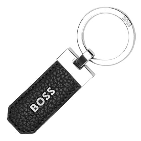 Keyring Classic Grained Black