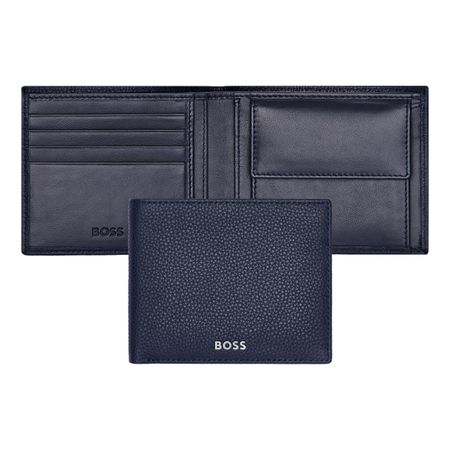 Money Wallet Classic Grained Navy