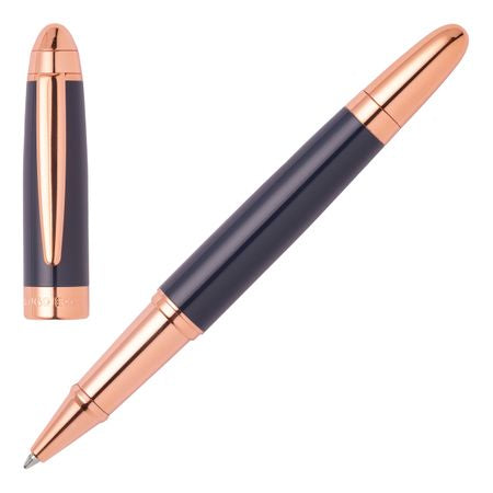 Rollerball Pen Icon Blue Rosegold