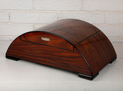 Oval Sunset Humidor For 75 Cigars
