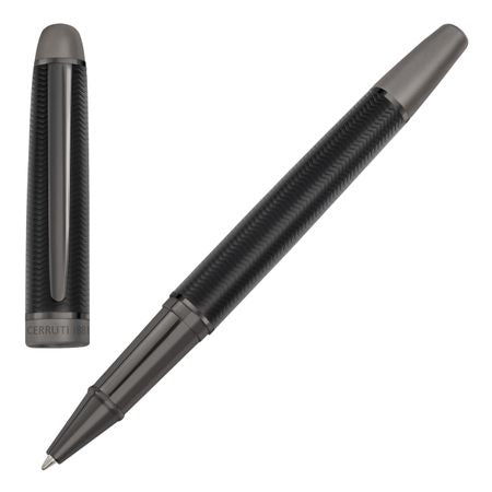 Rollerball Pen Holborn Black & Gun