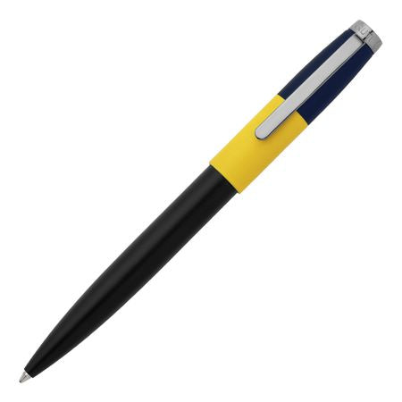 Ballpoint Pen Brick Yellow Black Navy