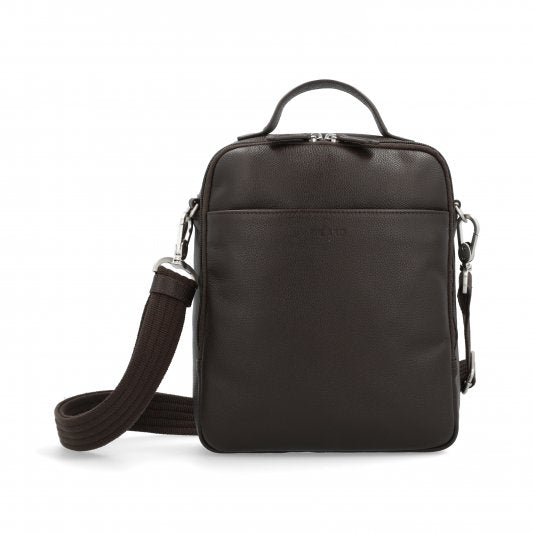 Milano Cow Leather Backpack Schwartz