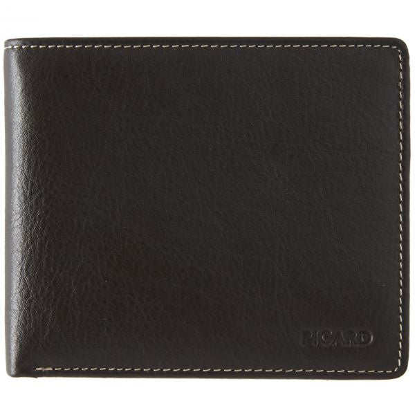 Cow Leather Wallet With White Texture
